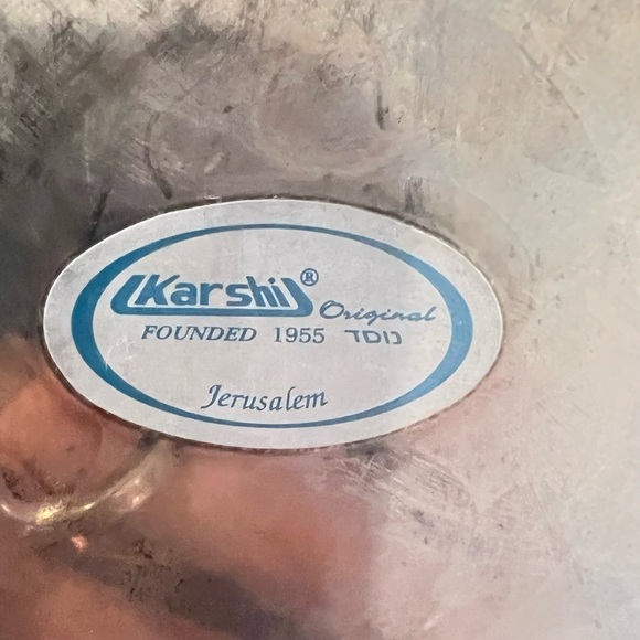 VINTAGE KARSHI JUDAICA SILVER PLATE KIDDUSH WINE FOUNTAIN - Picture 4 of 13